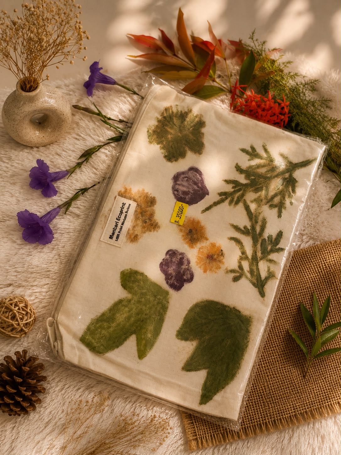 Pouch Mentari Ecoprint