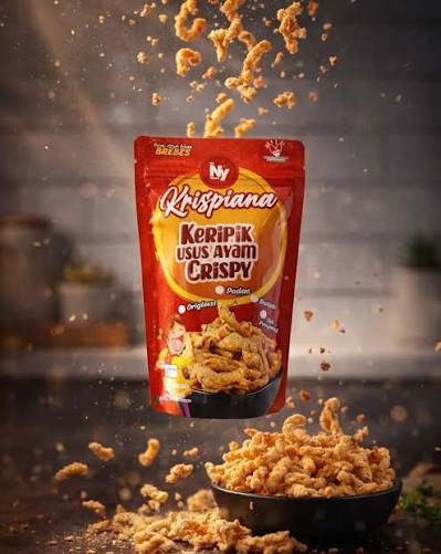 krupuk usus ayam
