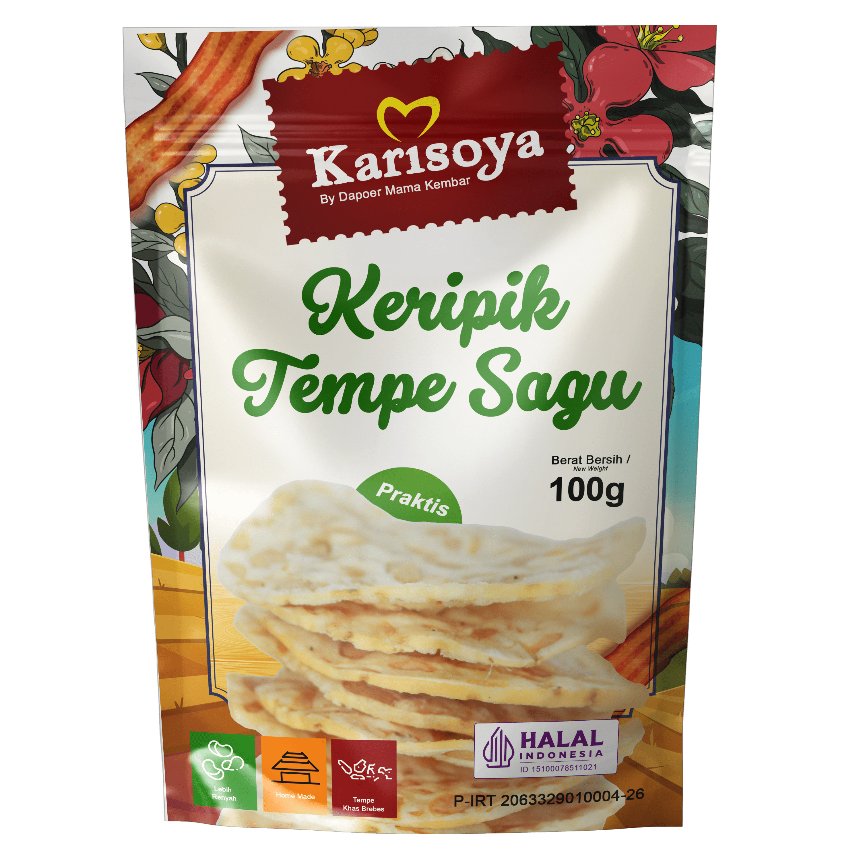 kripik tempe sagu